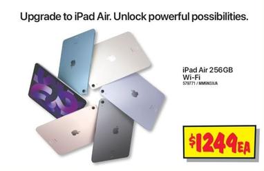 Apple - iPad Air 256GB Wi-Fi offers at $1249 in JB Hi Fi