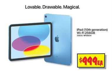 Apple - iPad (10th generation) Wi-Fi 256GB offers at $999 in JB Hi Fi