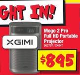 Xgimi - Mogo 2 Pro Full HD Portable Projector offers at $895 in JB Hi Fi