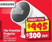 Samsung - The Freestyle Projector offers at $995 in JB Hi Fi