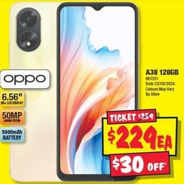 Oppo - A38 128GB offers at $229 in JB Hi Fi