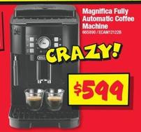 De Longhi - Magnifica Fully Automatic Coffee Machine offers at $599 in JB Hi Fi