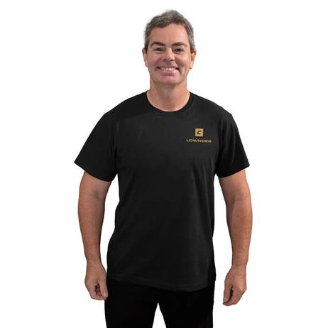 Craig Lowndes Milestones T-Shirt - Black offers at $48.75 in Holden