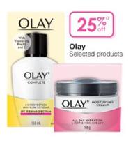 Olay - Selected Products offers in Soul Pattinson Chemist