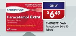 Medicine offers at $6.49 in Alliance Pharmacy