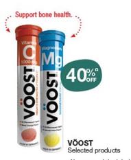 Voost - Selected Products offers in Pharmacy Best Buys