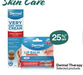 Dermal Therapy - Selected Products offers in Pharmacy Best Buys