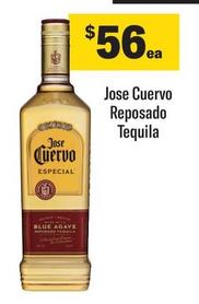 Jose Cuervo - Reposado Tequila offers at $56 in Coles