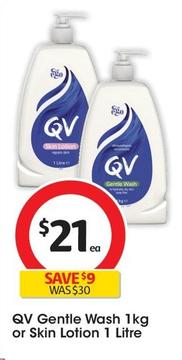 QV - Gentle Wash 1kg  offers at $21 in Coles