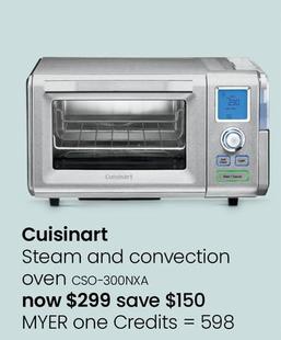 Cuisinart - Steam and Convection Oven offers at $299 in Myer