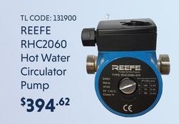 Reefe Type Rhc2000 Hot Water Circulator Pump offers at $394.62 in Tradelink