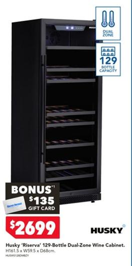 Cabinets offers at $2699 in Harvey Norman