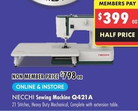 Sewing Machines offers at $798 in Lincraft