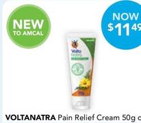 Voltanatra - Pain Relief Cream 50g offers at $11.49 in Amcal