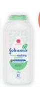 Johnson’s - Baby Powder Pure Cornstarch Aloe Vera & Vitamin E 200g offers at $4.49 in Amcal