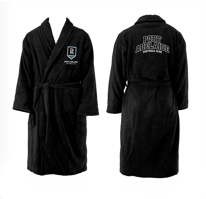 Port Adelaide Youth Long Sleeve Robe offers at $34.99 in AFL Store