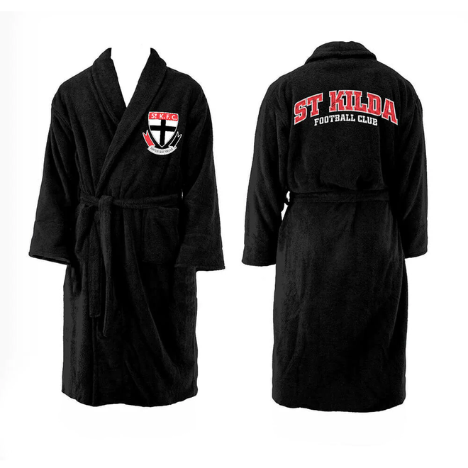 St Kilda Youth Long Sleeve Robe offers at $34.99 in AFL Store