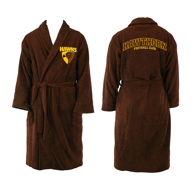 Hawthorn Youth Long Sleeve Robe offers at $34.99 in AFL Store