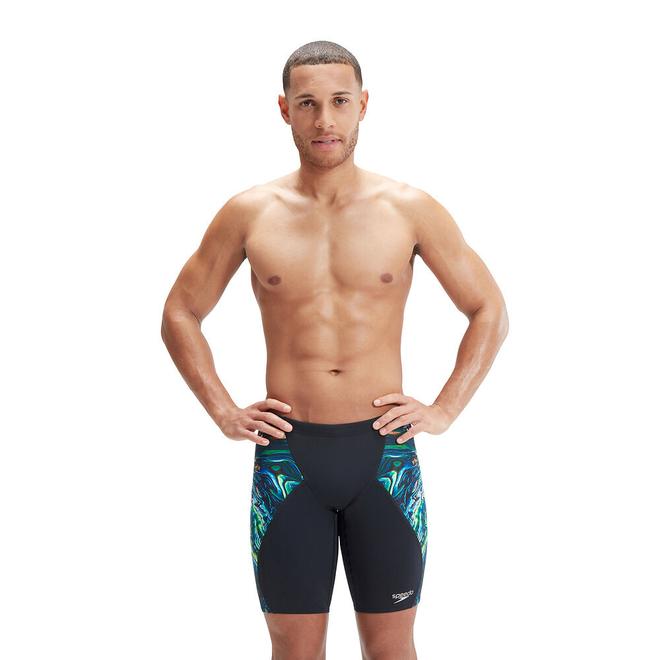 Mens Digi Placement V-Cut Jammer offers at $59 in Speedo