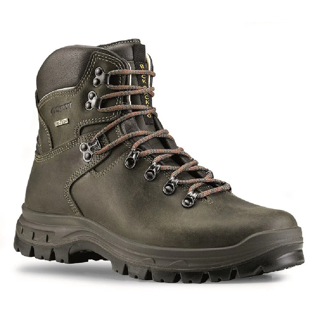 Grisport Mens Denali Mid Waterproof Hiking Boots (Dark Olive) offers at $229 in Allgoods