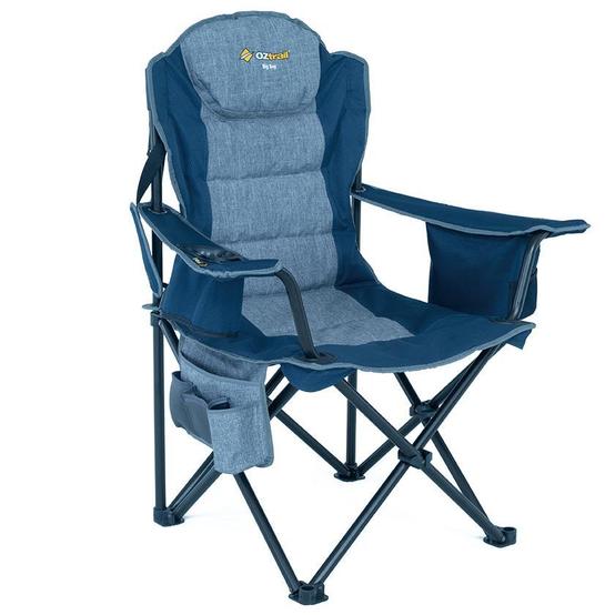 Big Boy Arm Chair - Navy Blue offers at $84.99 in OZtrail