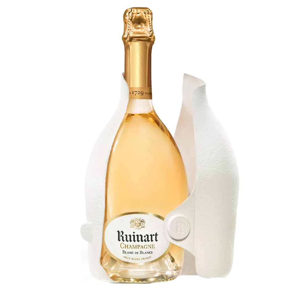 Ruinart Blanc de Blancs Champagne NV Second Skin offers at $200 in Qantas