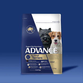 ADVANCE™ Terrier Adult Small Breed Turkey with Rice offers at $40.95 in Advance Petcare