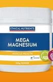 Ethical Nutrients - Mega Magnesium Powder Citrus Flavour 200g offers at $25.69 in TerryWhite Chemmart