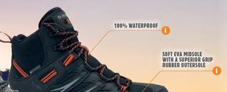 Hi-Tec - Men’s Tarantula Waterproof Mid Hiker offers at $99.99 in Anaconda