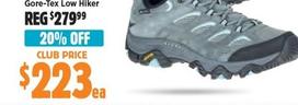 Merrell - Women’s Moab 3 Gore-Tex Low Hiker offers at $223 in Anaconda