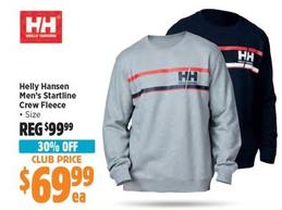 Helly Hansen - Men’s Startline Crew Fleece offers at $69.99 in Anaconda