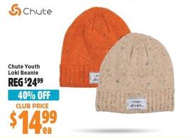 Chute - Youth Loki Beanie offers at $14.99 in Anaconda