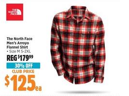 The North Face - Men’s Arroyo Flannel Shirt offers at $125 in Anaconda