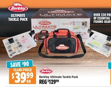 Berkley - Ultimate Tackle Pack offers at $39.99 in Anaconda