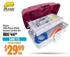 Plano - 300 Piece 6100 Aussie Tackle Kit offers at $29.99 in Anaconda