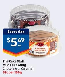 The Cake Stall - Mud Cake 600g offers at $5.49 in ALDI
