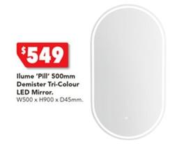 Mirror offers at $549 in Harvey Norman