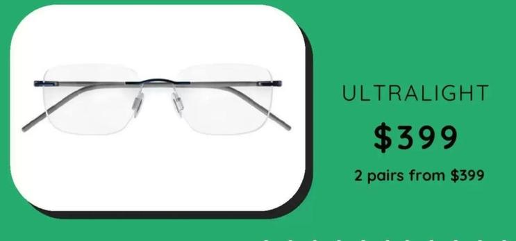  offers at $399 in Specsavers