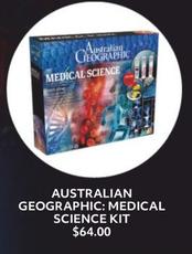 Australian Geographic: Medical Science Kit offers at $64 in Australian Geographic