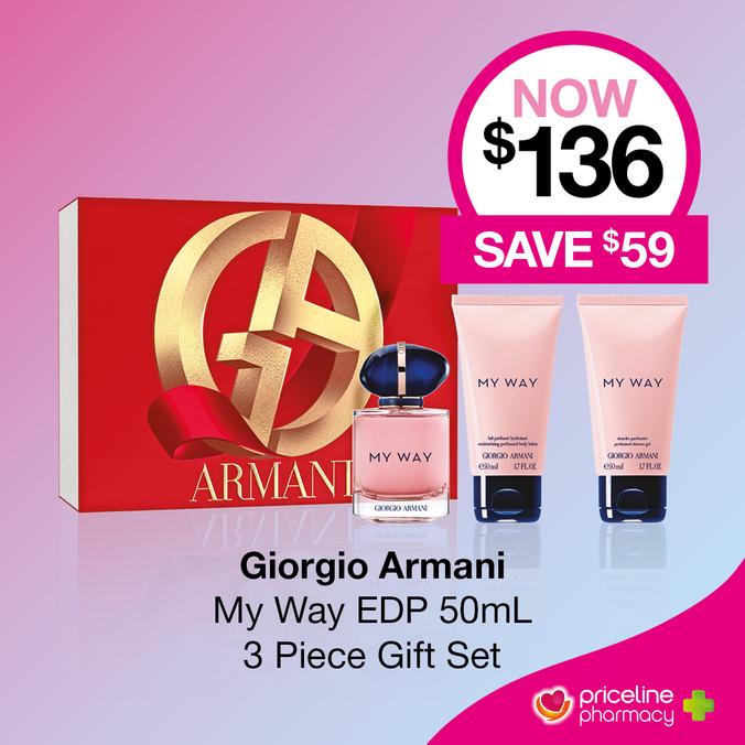 Giorgio Armani My Way EDP 50ml Gift Set offers in Priceline