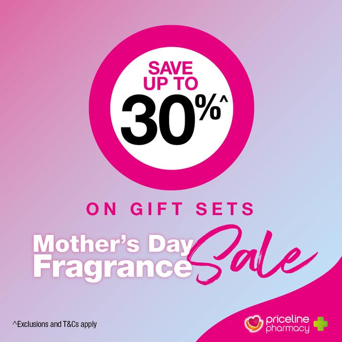 Save up to 30% on fragrance gift sets offers in Priceline
