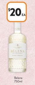 Belena - 750ml offers at $20 in Foodworks