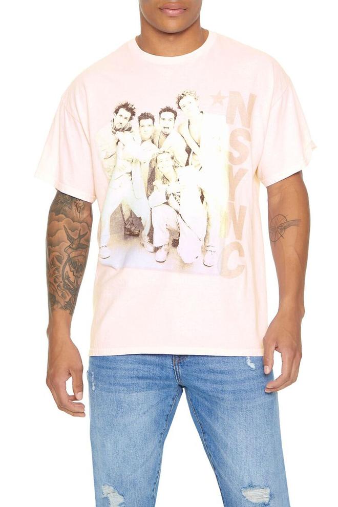 NSYNC Shimmer Foil Graphic Tee offers at $59 in Forever 21