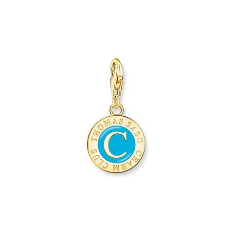 TURQUOISE & GOLD CHARMISTA COIN offers at $29 in Thomas Sabo