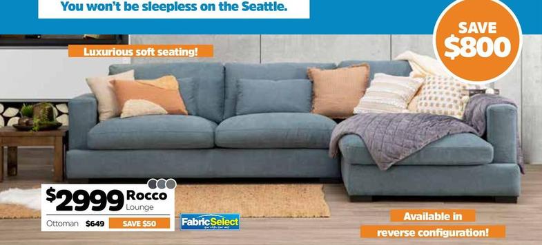 Sofas offers at $2999 in ComfortStyle Furniture & Bedding