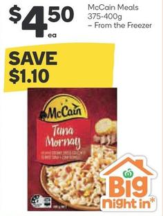 Mccain - Meals 375-400g offers at $4.5 in Woolworths