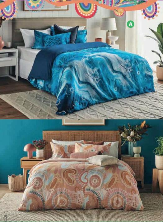 Bobbi Lockyer - Quilt Cover Set QB offers at $45 in Woolworths
