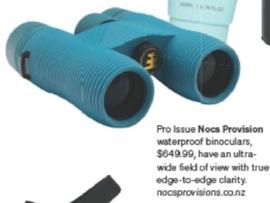 Nocs Provision - Waterproof Binoculars offers at $649.99 in Air New Zealand