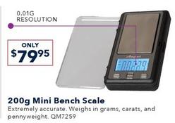 200g Mini Bench Scale offers at $79.95 in Jaycar Electronics