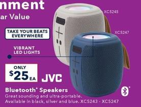 Jvc - Bluetooth Speakers offers at $25 in Jaycar Electronics